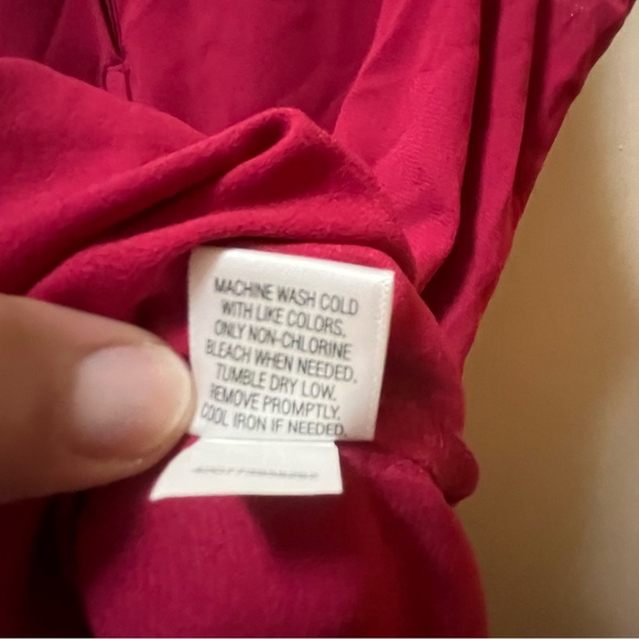 Apt. 9 Pink Sleeveless Blouse with Mandarin Collar - Picture 4 of 6